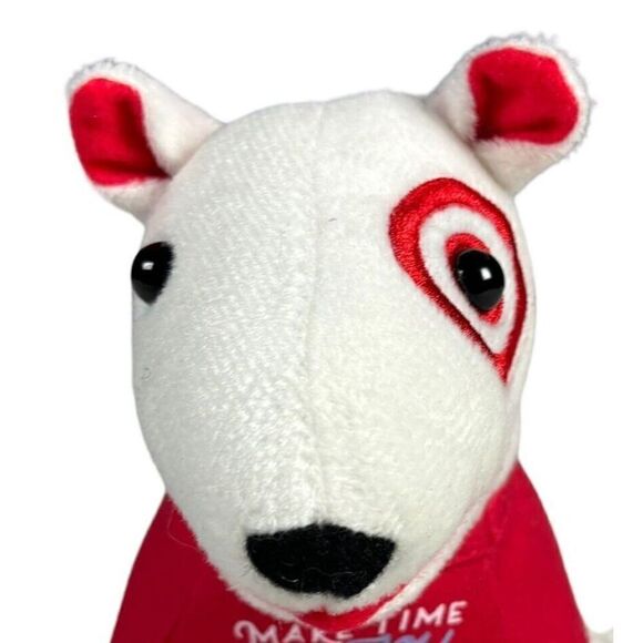 Target Bullseye Plush Terrier Red Sweater Puppy Collectible Advertising 2021 - Picture 5 of 11